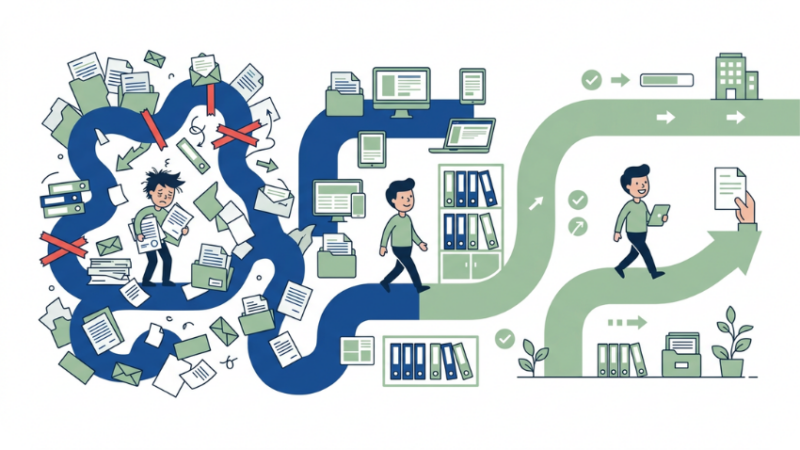 Chemin vers un administratif serein - solutions administratives